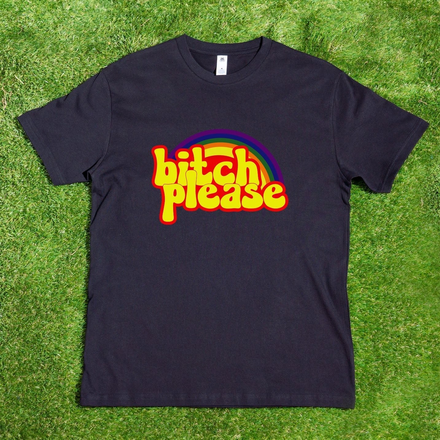 Bitch Please - Local hand printed t-shirt - Gay Skate - Bitch Please - Local hand printed t-shirt - Bitch Please - Local hand printed t-shirt