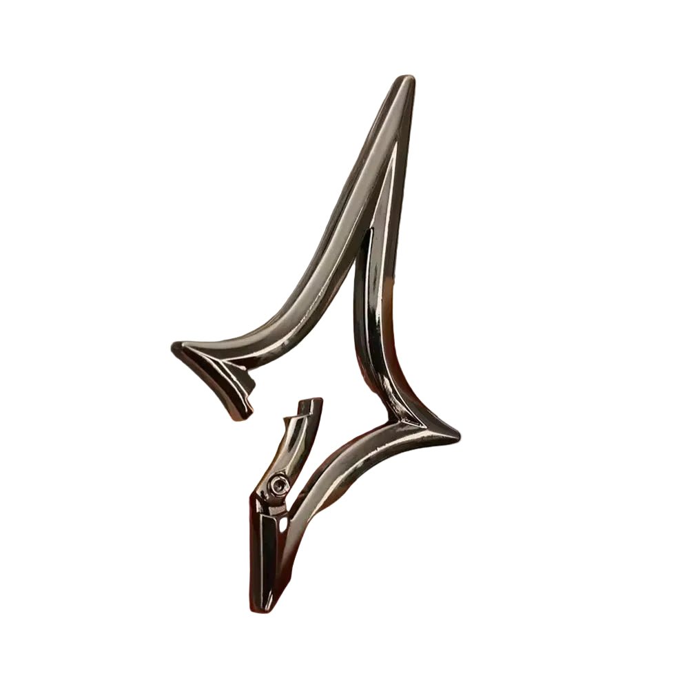 Chrome Star Shaped Carabiner - 4 colours