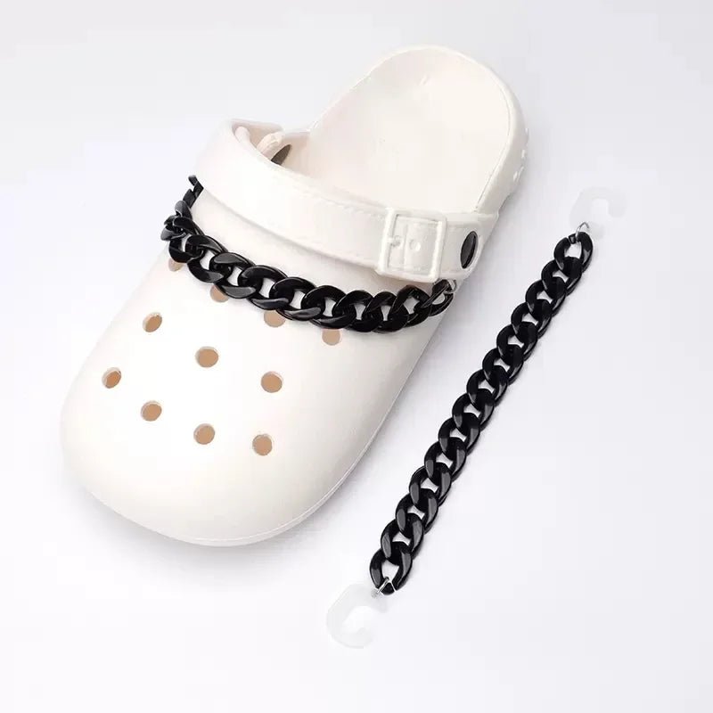 Black Crocs chain