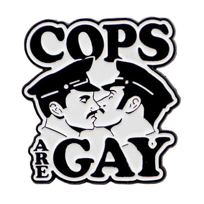 Cops Are Gay - enamel pin Cops Are Gay