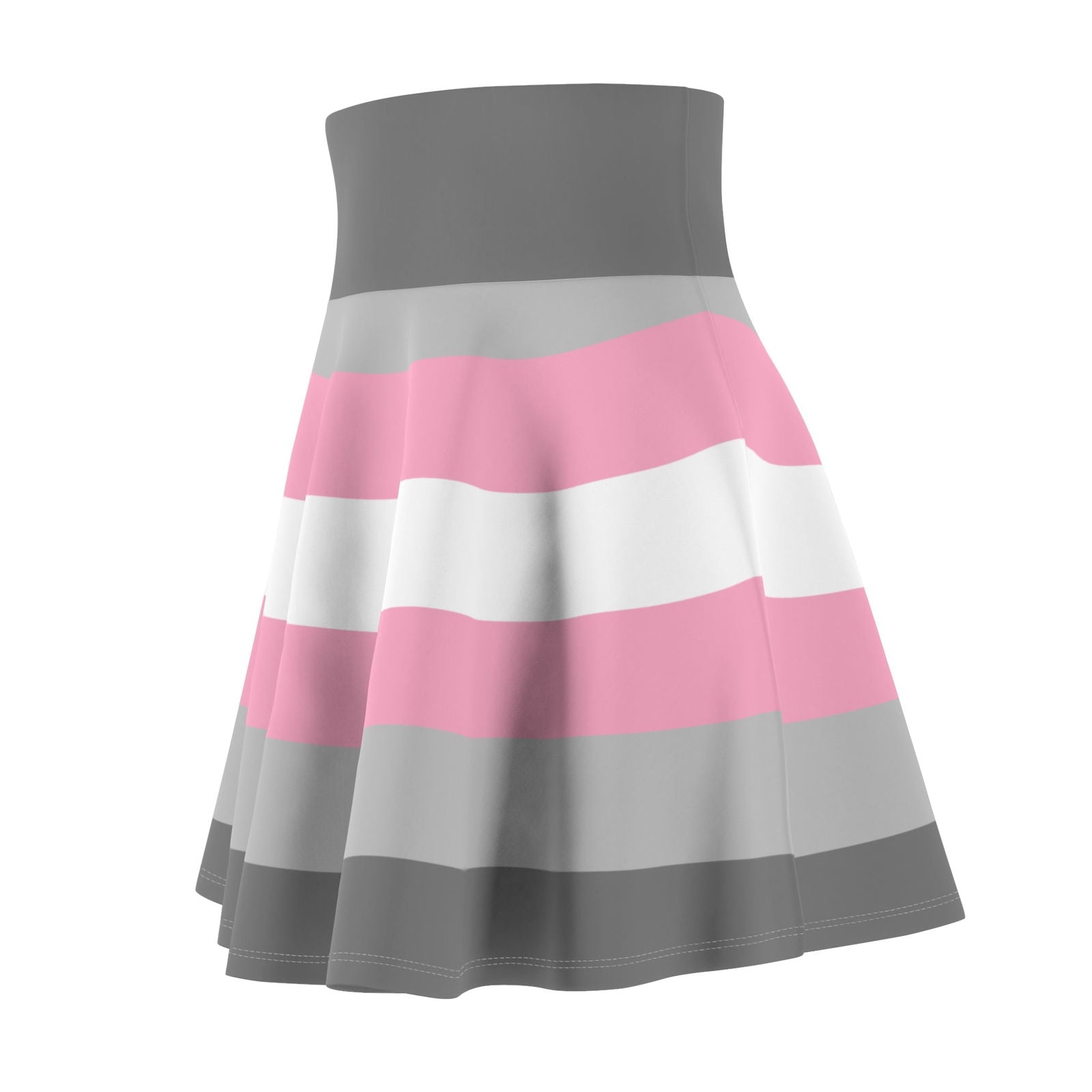 Demigirl pride flag Skater Skirt - Gay Skate - Demigirl pride flag Skater Skirt - Demigirl pride flag Skater Skirt