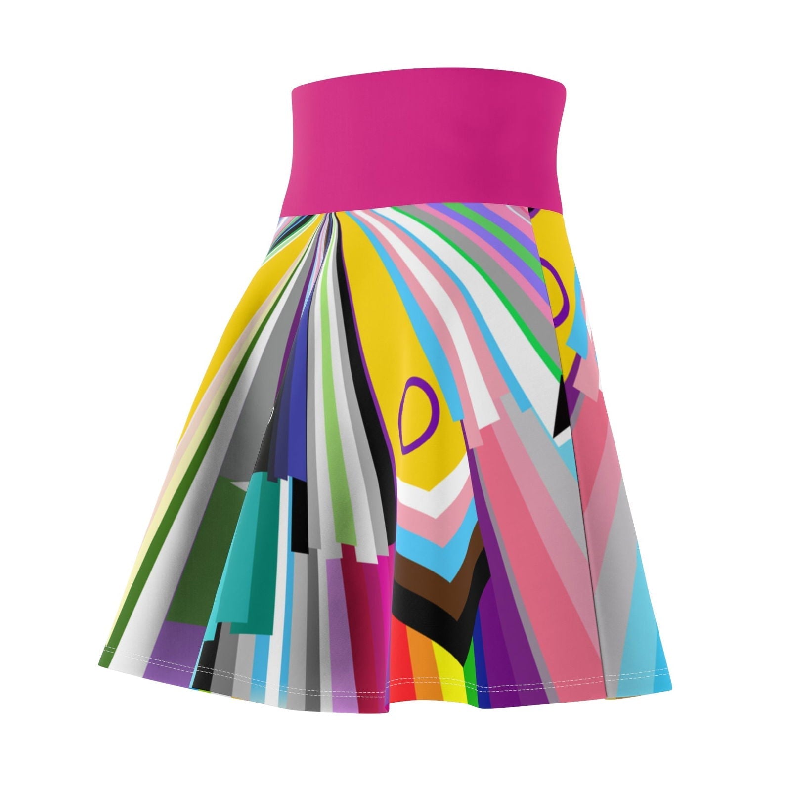 Every LGBTIQAP2S+ Pride Flag Skater Skirt - Gay Skate - Every LGBTIQAP2S+ Pride Flag Skater Skirt - Every LGBTIQAP2S+ Pride Flag Skater Skirt