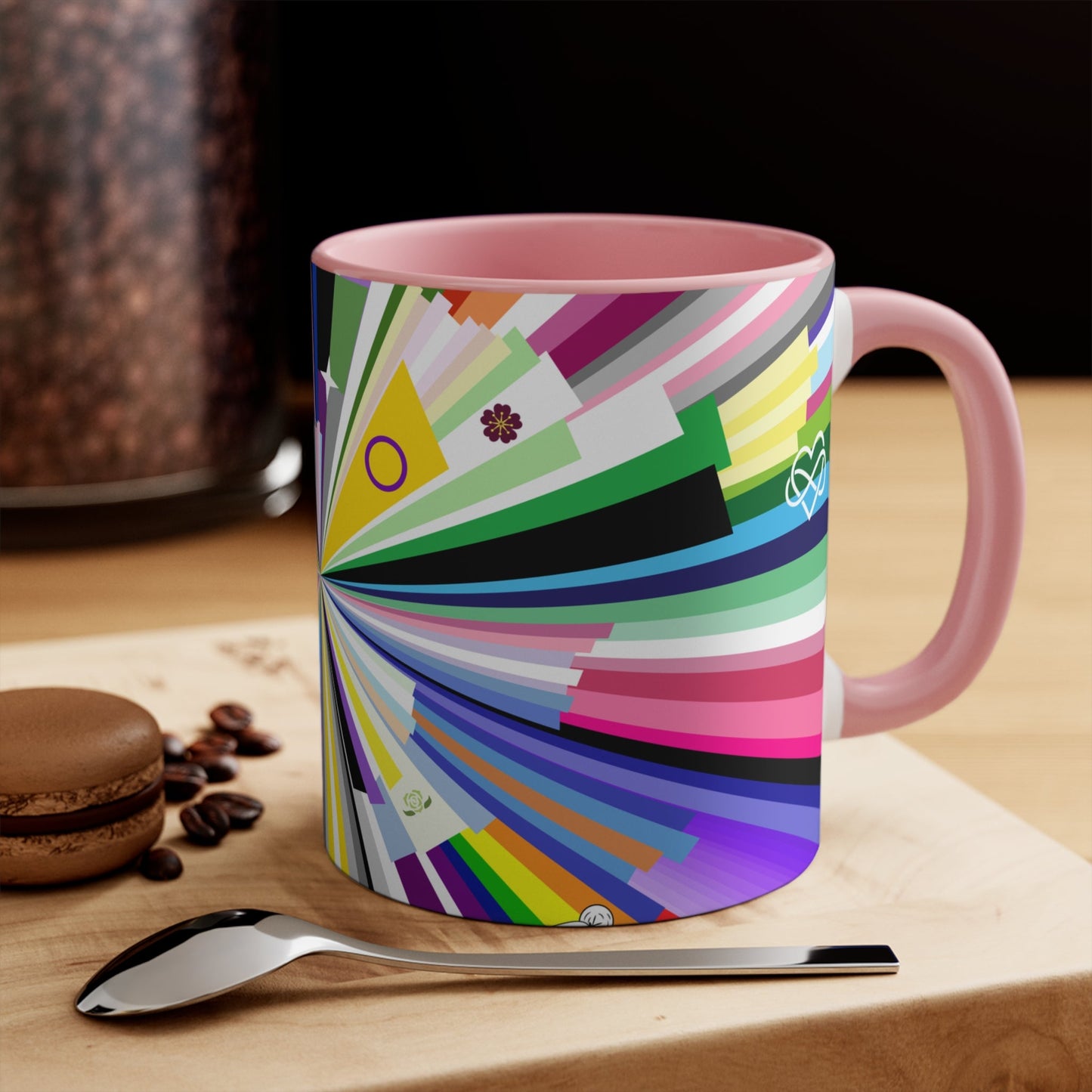 Every Pride Flag colourful accent mug - Gay SkateEvery Pride Flag colourful accent mugMugPrintifyGay Skate12885539022876624501