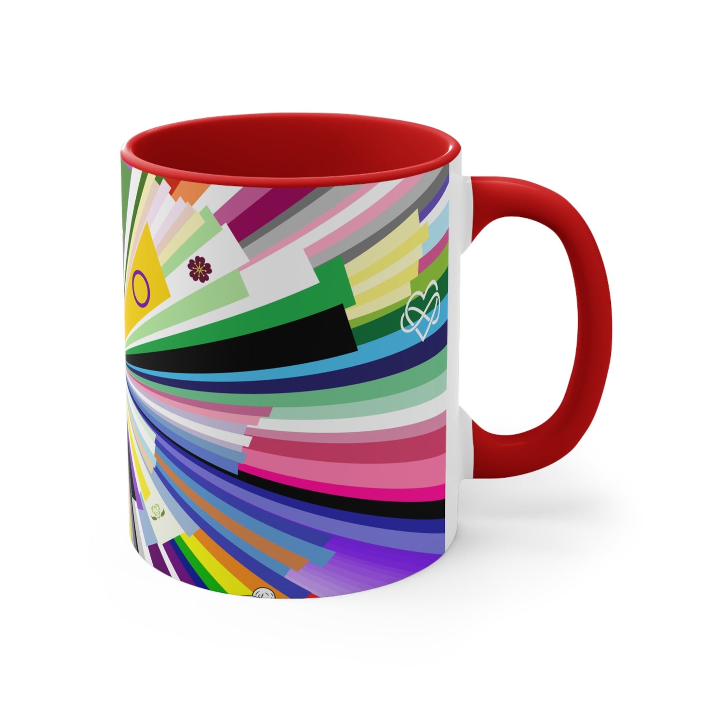 Every Pride Flag colourful accent mug - Gay SkateEvery Pride Flag colourful accent mugMugPrintifyGay Skate12885539022876624501