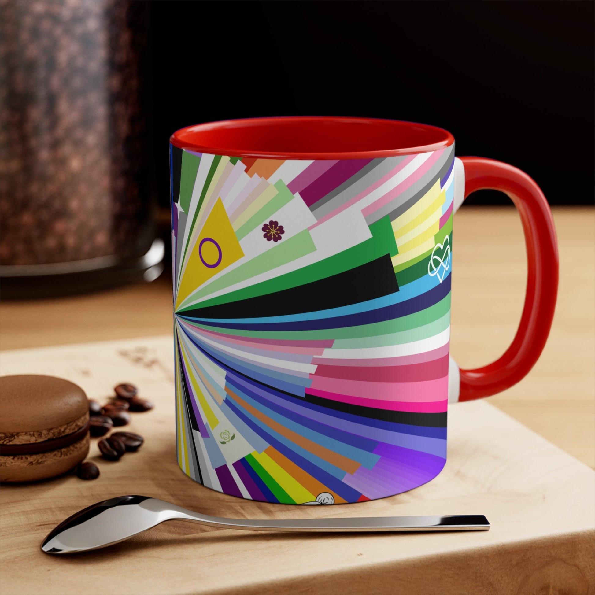 Every Pride Flag colourful accent mug - Gay SkateEvery Pride Flag colourful accent mugMugPrintifyGay Skate12885539022876624501