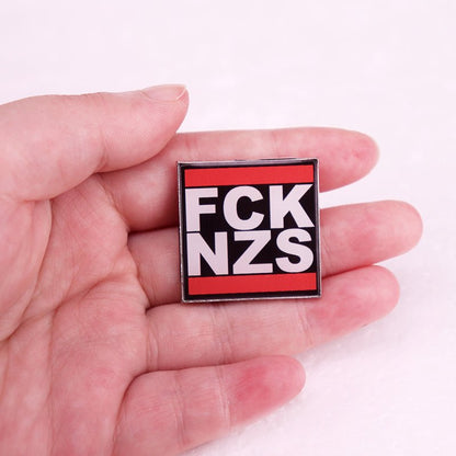 FCK NZS Antifa Enamel Pin