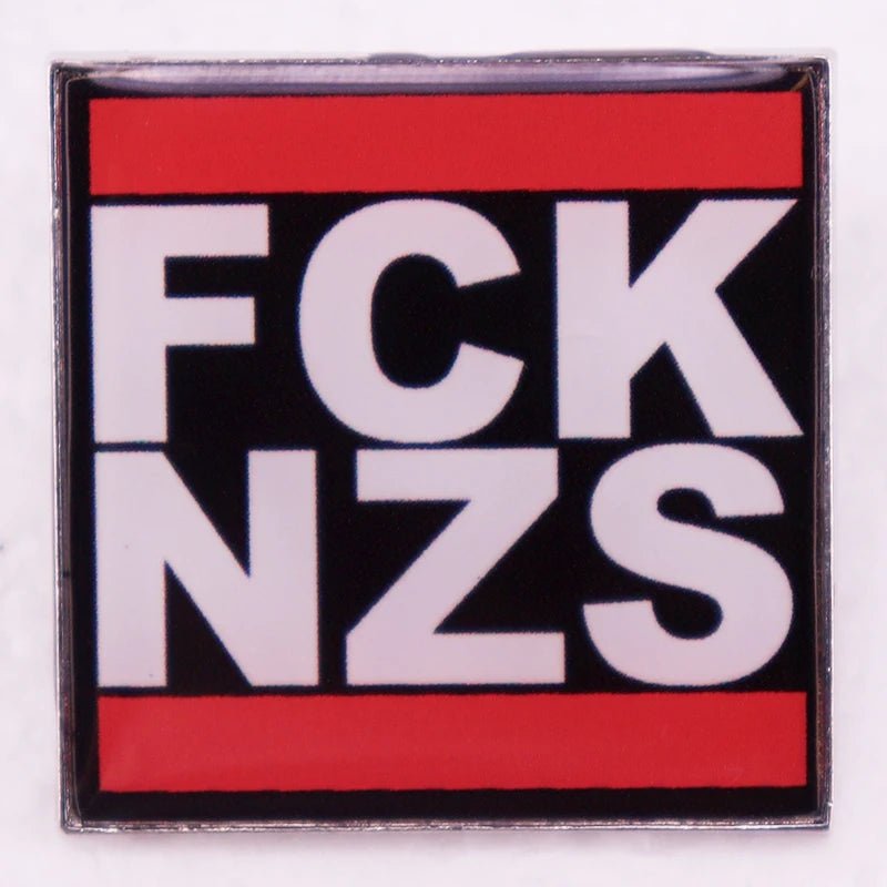 FCK NZS Antifa Enamel Pin