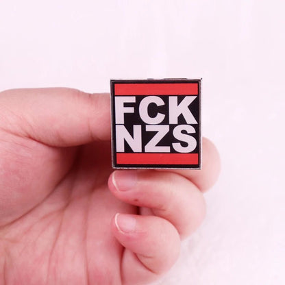 FCK NZS Antifa Enamel Pin