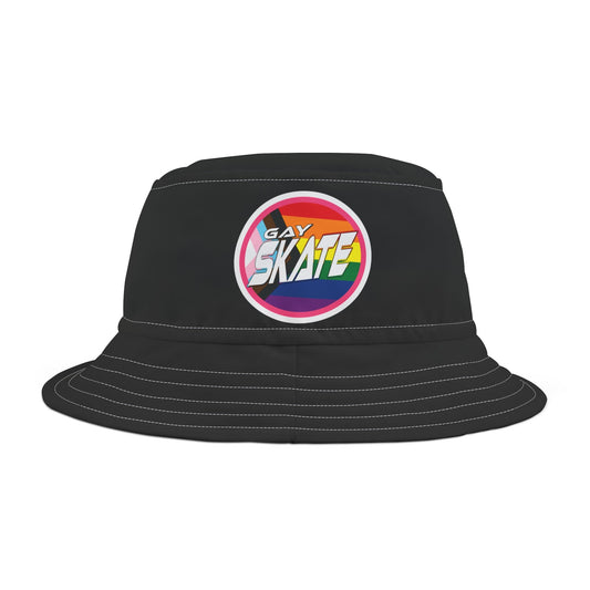 Gay Skate Black Bucket Hat - Gay SkateGay Skate Black Bucket HatHatsPrintifyGay Skate23979875485588020543