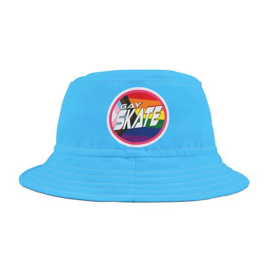 Gay Skate Blue Bucket Hat - Gay SkateGay Skate Blue Bucket HatHatsPrintifyGay Skate30961800399621185319