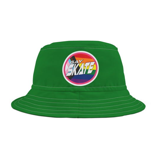 Gay Skate Green Bucket Hat - Gay SkateGay Skate Green Bucket HatHatsPrintifyGay Skate20500235448941746396