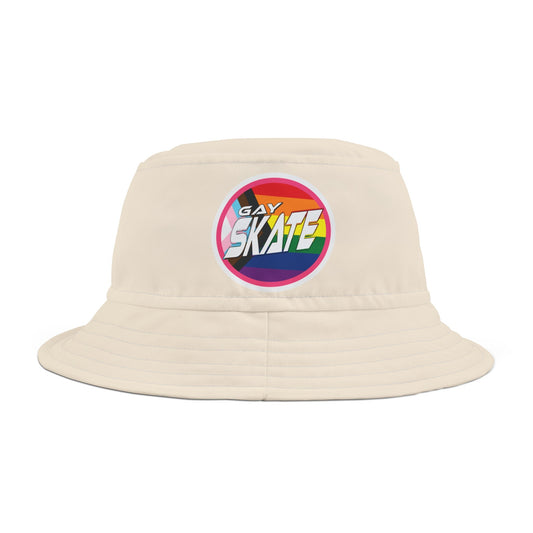 Gay Skate Natural/Beige/Sand colour Bucket Hat - Gay SkateGay Skate Natural/Beige/Sand colour Bucket HatHatsPrintifyGay Skate17199776612271922192