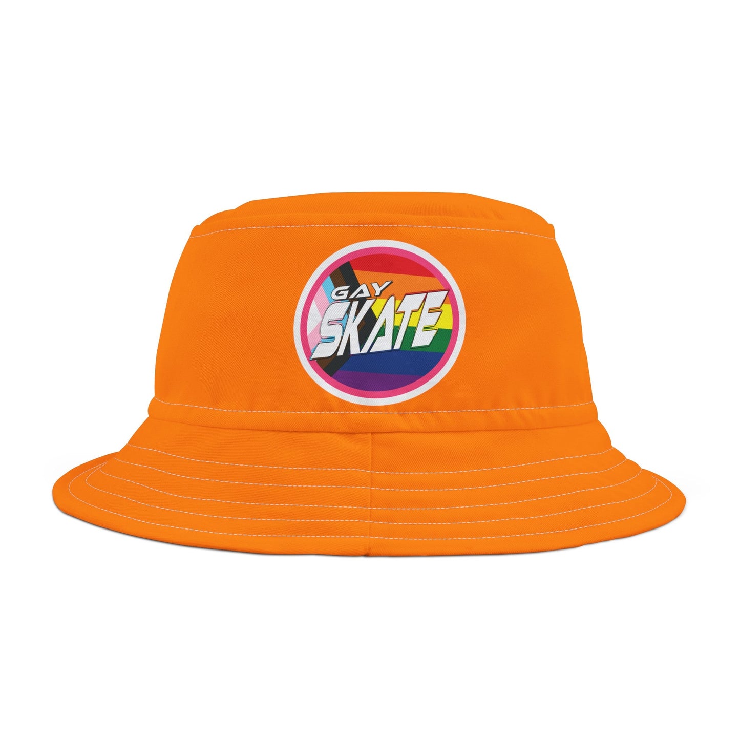 Gay Skate Orange Bucket Hat - Gay SkateGay Skate Orange Bucket HatHatsPrintifyGay Skate12025331237248080088