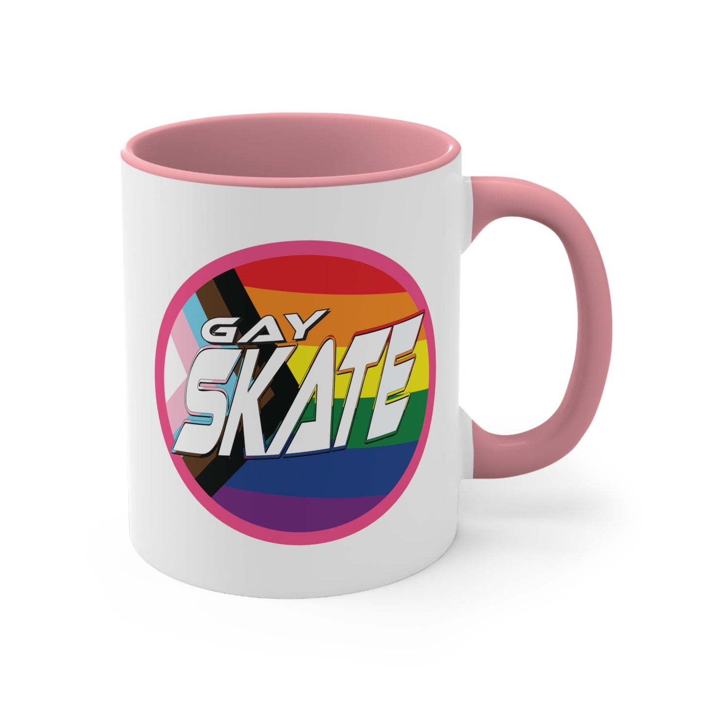 GAY SKATE original design accent mug - Gay SkateGAY SKATE original design accent mugMugPrintifyGay Skate29314907657237343716