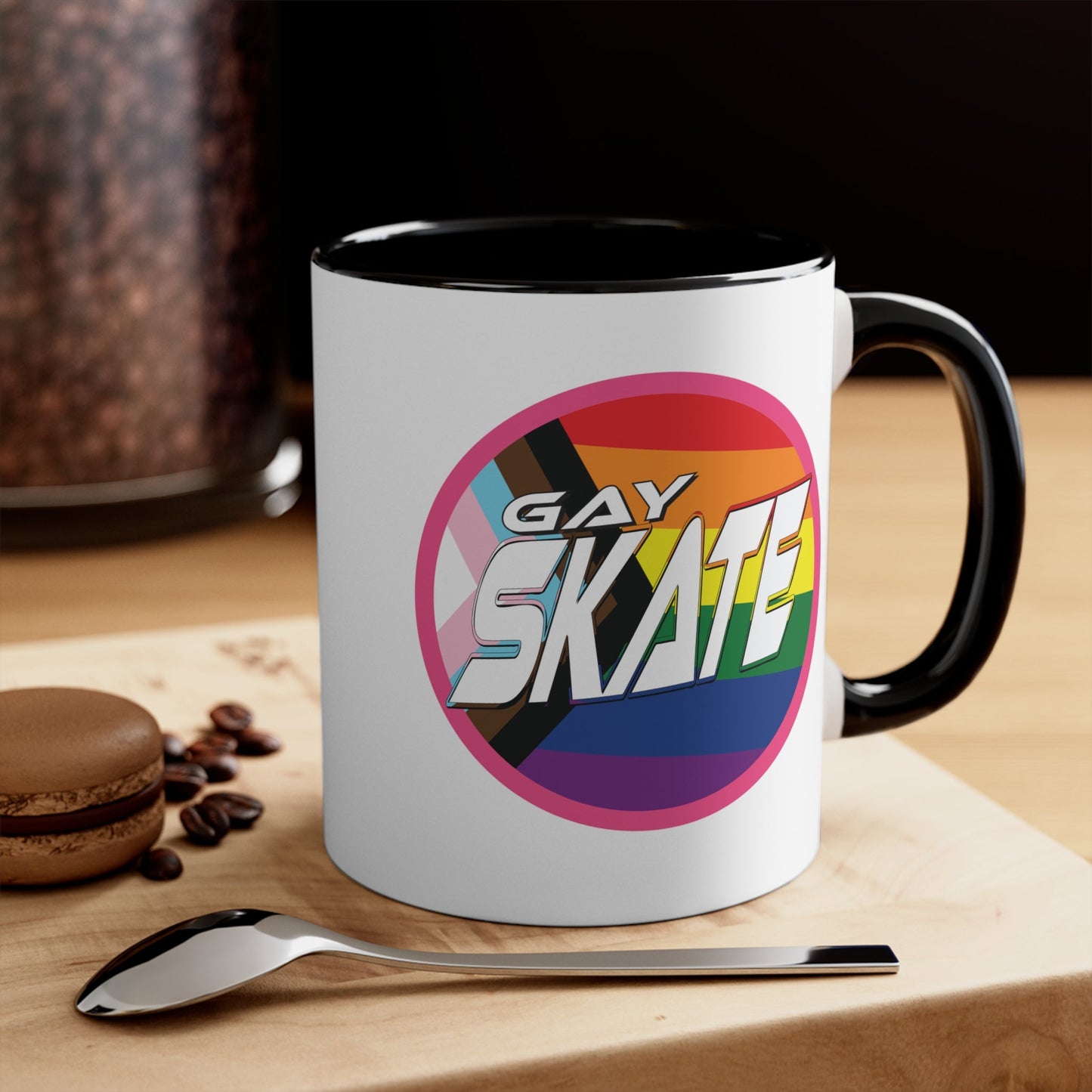 GAY SKATE original design accent mug - Gay SkateGAY SKATE original design accent mugMugPrintifyGay Skate29314907657237343716