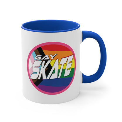 GAY SKATE original design accent mug - Gay SkateGAY SKATE original design accent mugMugPrintifyGay Skate29314907657237343716