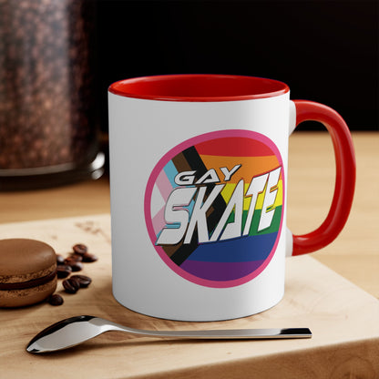 GAY SKATE original design accent mug - Gay SkateGAY SKATE original design accent mugMugPrintifyGay Skate29314907657237343716