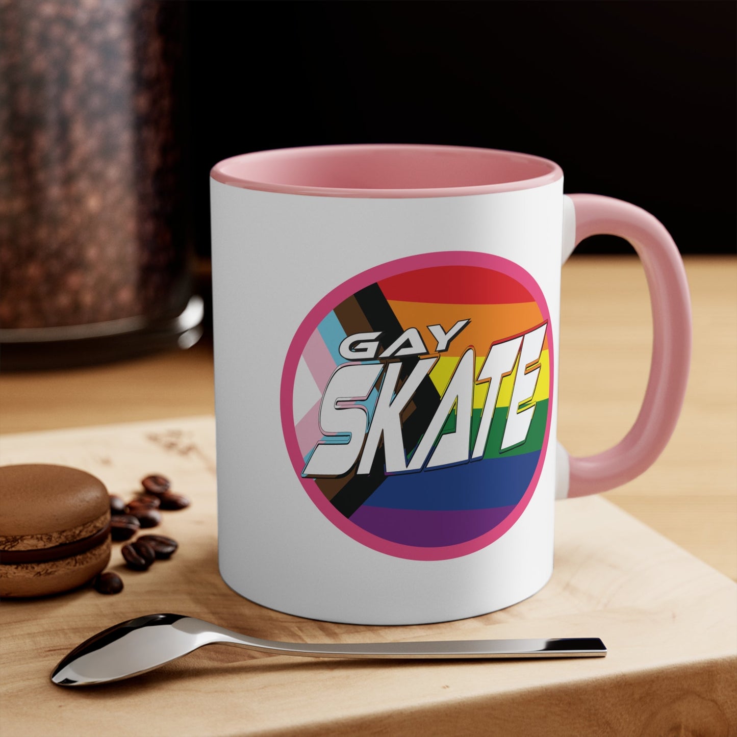 GAY SKATE original design accent mug - Gay SkateGAY SKATE original design accent mugMugPrintifyGay Skate29314907657237343716