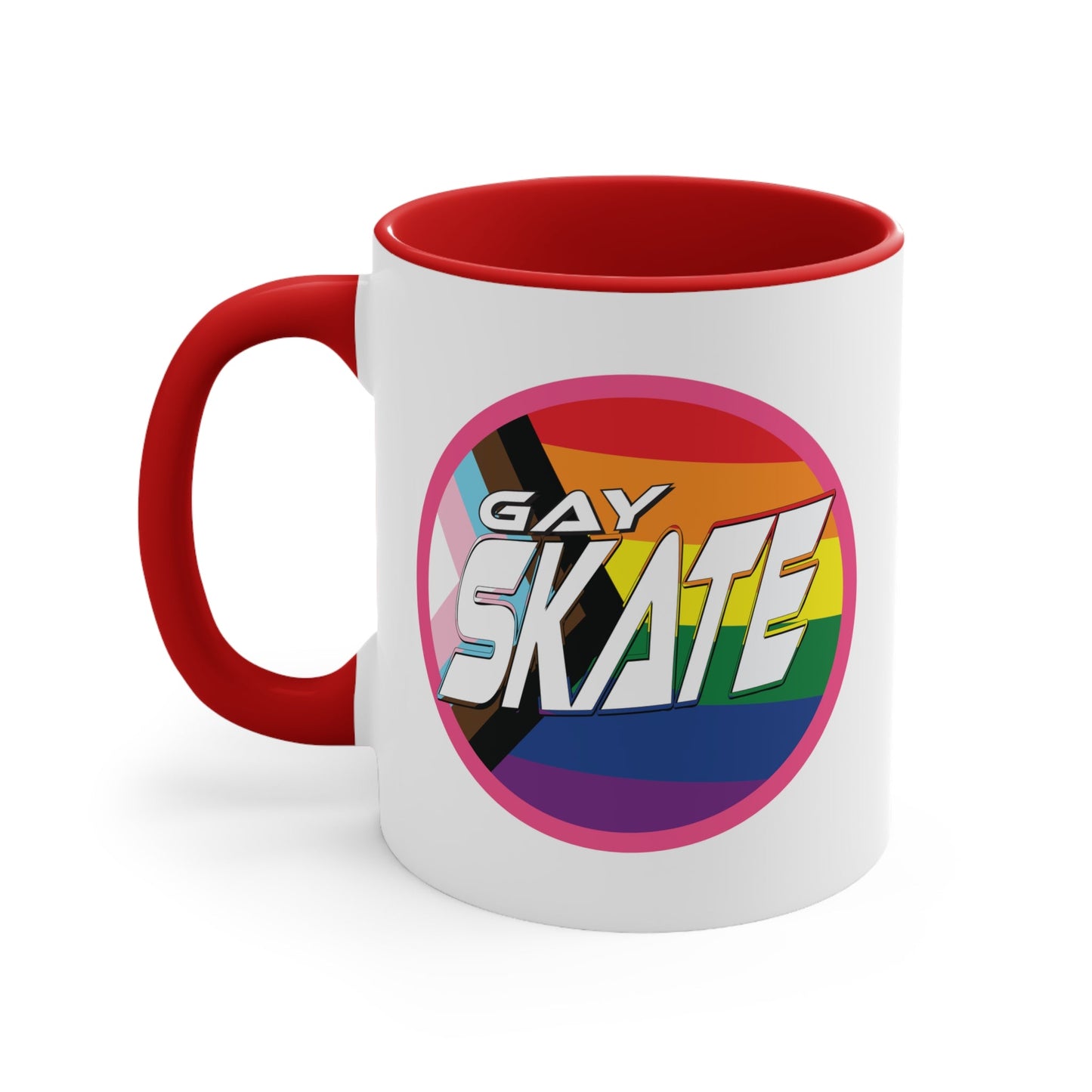 GAY SKATE original design accent mug - Gay SkateGAY SKATE original design accent mugMugPrintifyGay Skate29314907657237343716