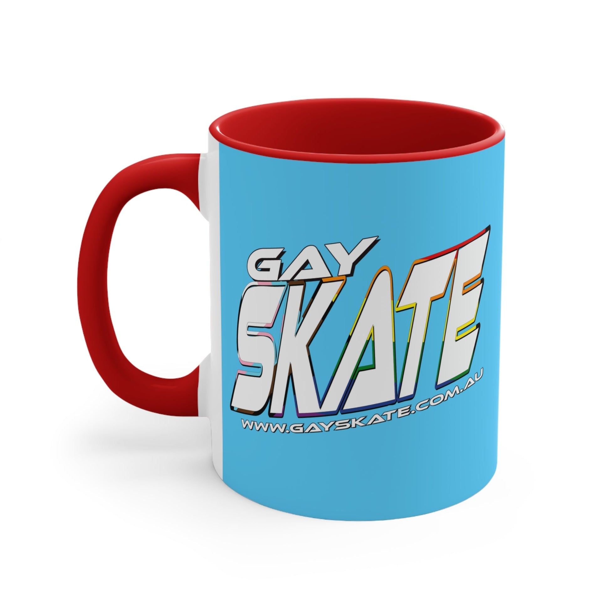 GAY SKATE original logo accent mug - Gay SkateGAY SKATE original logo accent mugMugPrintifyGay Skate27176616409614429950