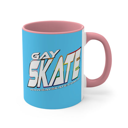 GAY SKATE original logo accent mug - Gay SkateGAY SKATE original logo accent mugMugPrintifyGay Skate27176616409614429950