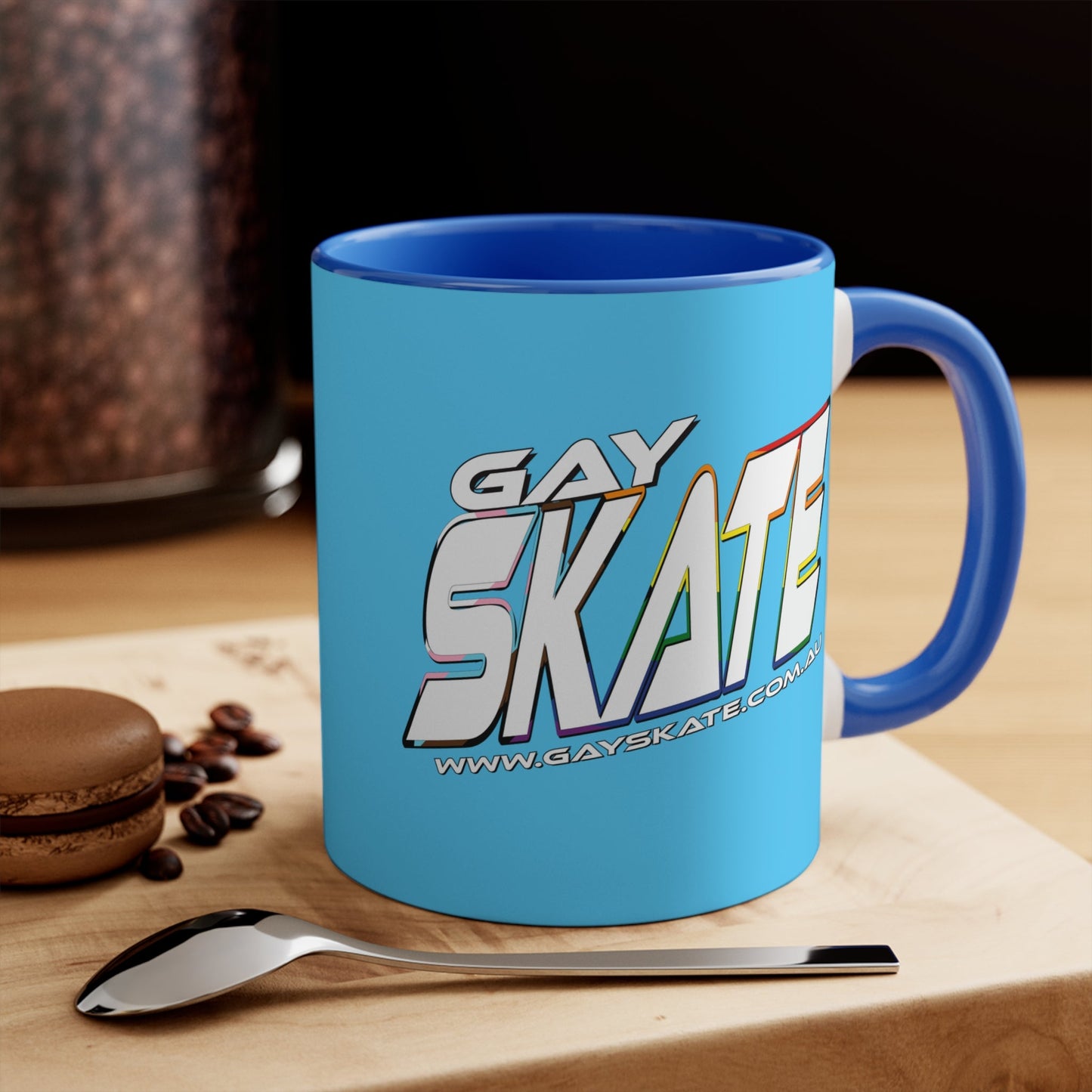 GAY SKATE original logo accent mug - Gay SkateGAY SKATE original logo accent mugMugPrintifyGay Skate27176616409614429950