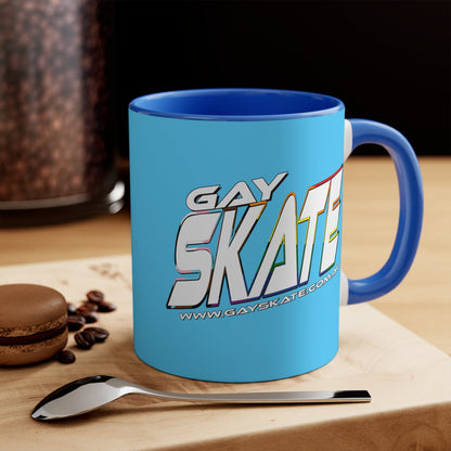 GAY SKATE original logo accent mug - Gay SkateGAY SKATE original logo accent mugMugPrintifyGay Skate27176616409614429950