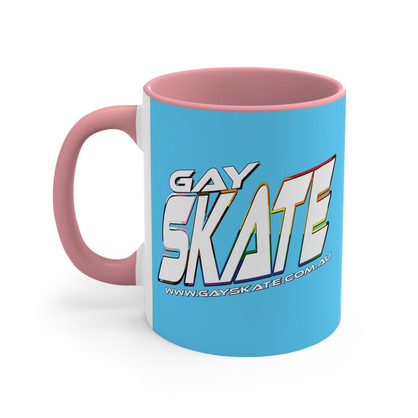 GAY SKATE original logo accent mug - Gay SkateGAY SKATE original logo accent mugMugPrintifyGay Skate16742842883265221576