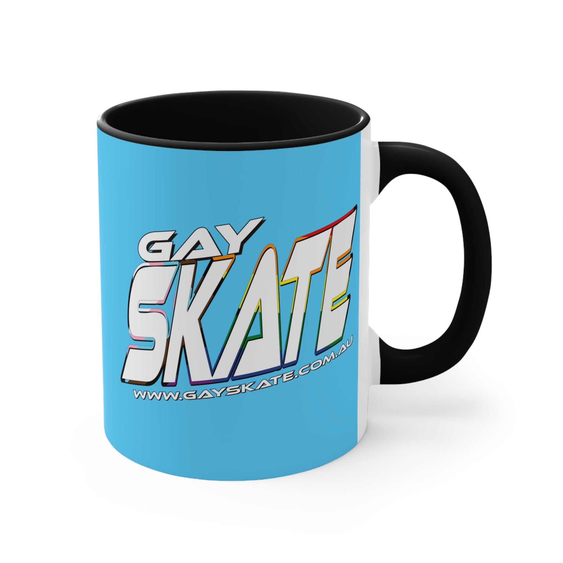 GAY SKATE original logo accent mug - Gay SkateGAY SKATE original logo accent mugMugPrintifyGay Skate27176616409614429950