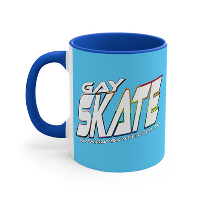 GAY SKATE original logo accent mug - Gay SkateGAY SKATE original logo accent mugMugPrintifyGay Skate24122249610186774201