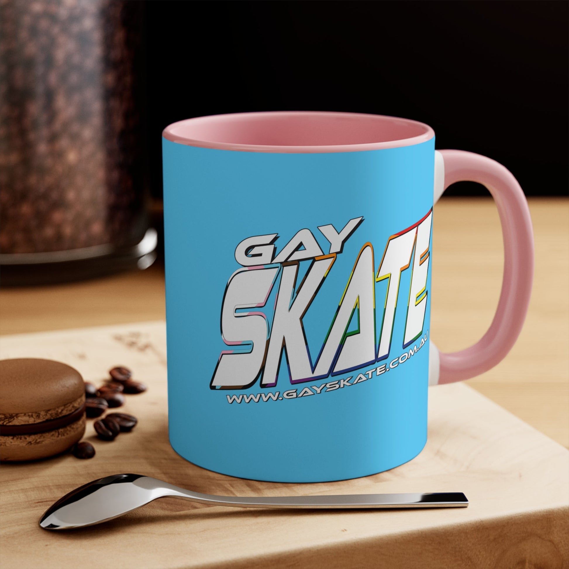 GAY SKATE original logo accent mug - Gay SkateGAY SKATE original logo accent mugMugPrintifyGay Skate27176616409614429950