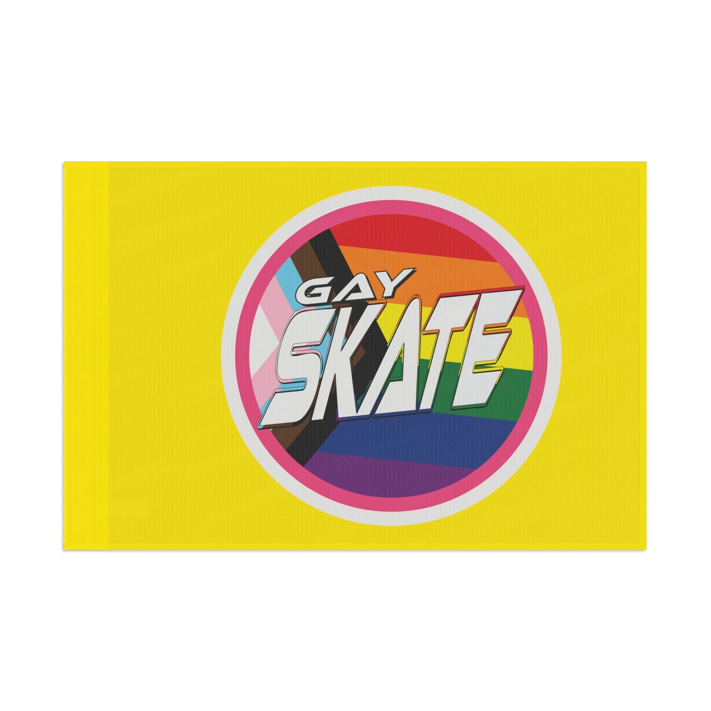 Gay Skate original logo Flag - Gay SkateGay Skate original logo FlagHome DecorPrintifyGay Skate27688745477490692582