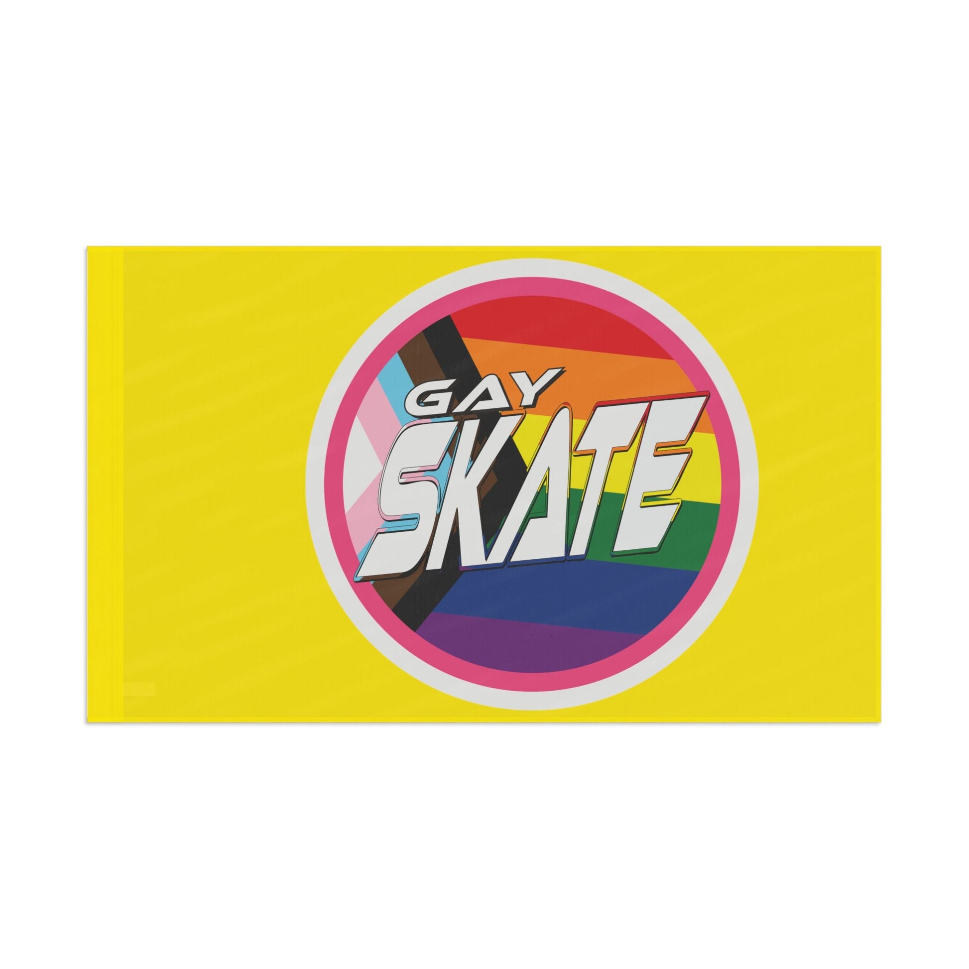 Gay Skate original logo Flag - Gay SkateGay Skate original logo FlagHome DecorPrintifyGay Skate27742782980627331466