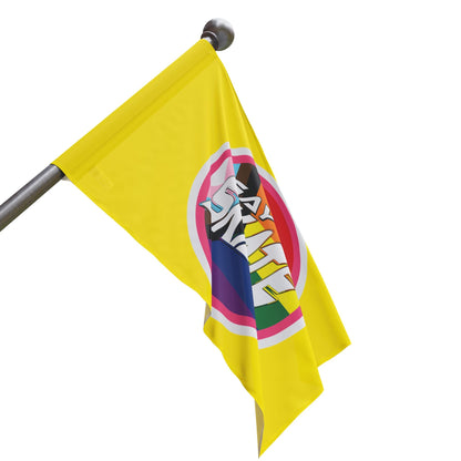 Gay Skate original logo Flag - Gay SkateGay Skate original logo FlagHome DecorPrintifyGay Skate18298071250385628121