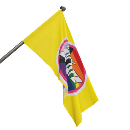 Gay Skate original logo Flag - Gay SkateGay Skate original logo FlagHome DecorPrintifyGay Skate18298071250385628121