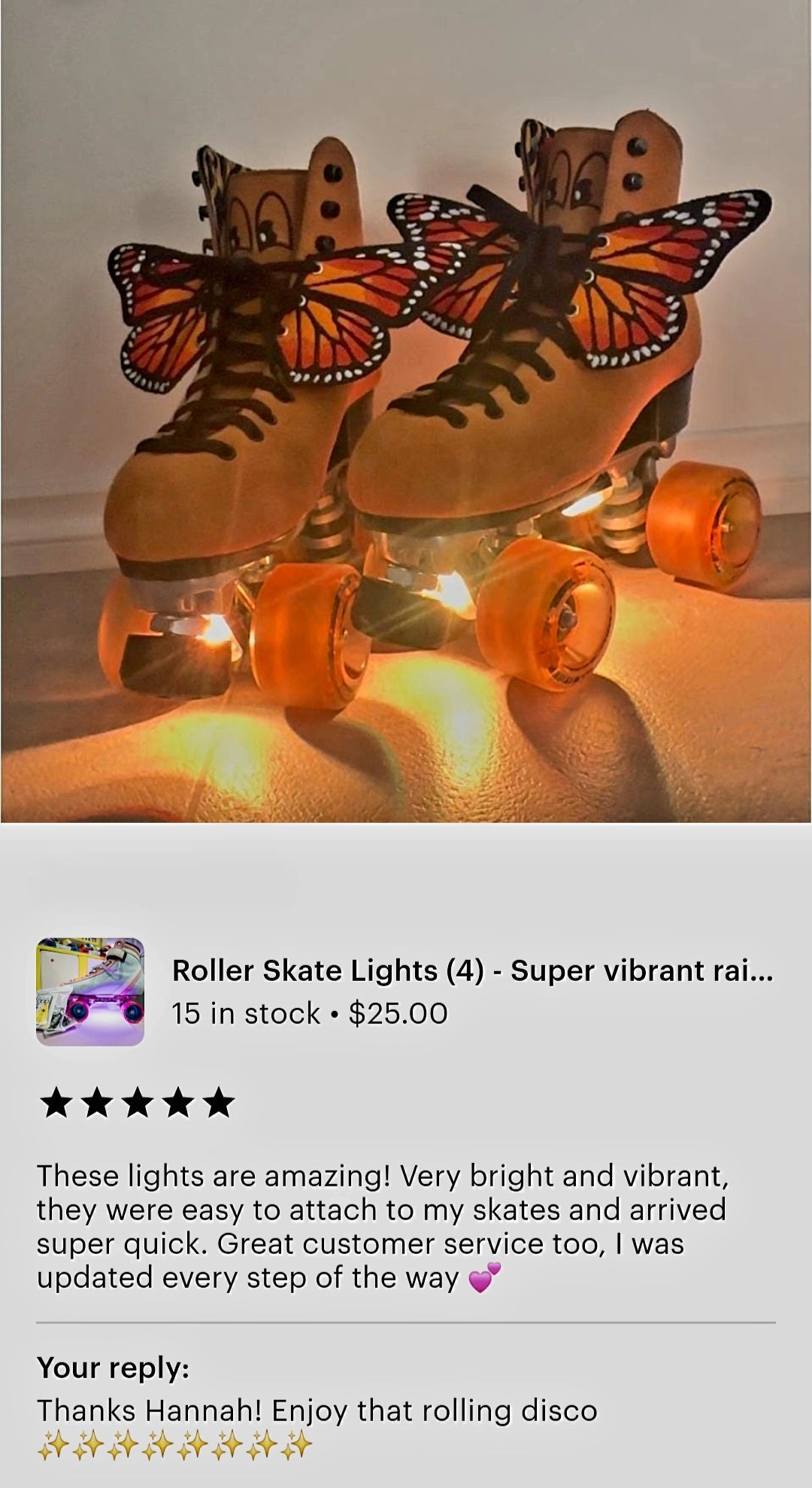 Gay Skate's Skate Lights - International Shipping