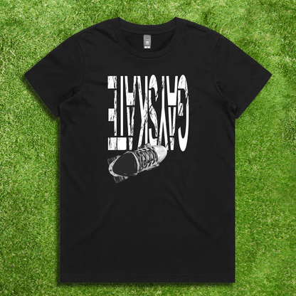 GAYSKATE Lady Gaga Disease parody design - Local hand printed t-shirt