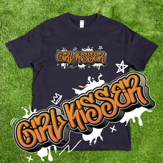 Girl Kisser - Local hand printed t-shirt