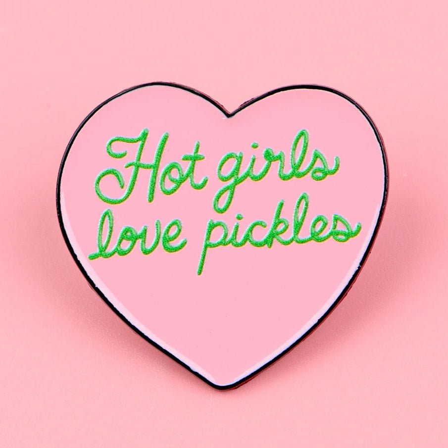 Hold On Partner I'm Overstimulated - frog enamel pin