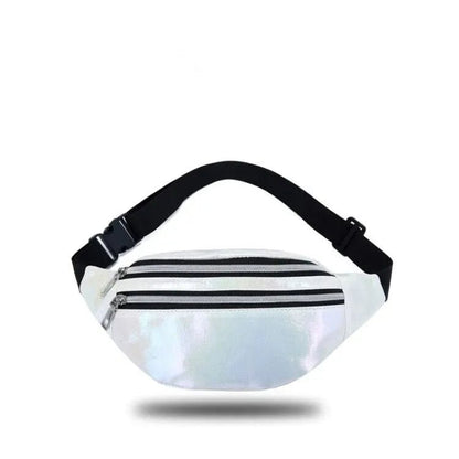 White fanny pack bum bag