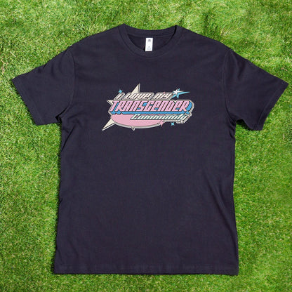 I LOVE MY TRANSGENDER COMMUNITY -  local hand-printed t-shirt