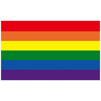 rainbow pride flag for lgbtq gay lesbian bisexual transgender intersex queer asexual pride parties
45403164016795