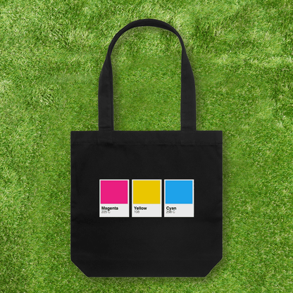 Large printed Cotton Canvas Tote Bag - Black - Gay SkateLarge printed Cotton Canvas Tote Bag - Blackskate accessoriesGay SkateGay Skate