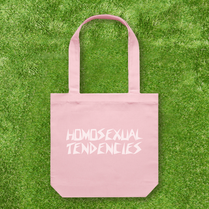 Large printed Cotton Canvas Tote Bag - Pink - Gay SkateLarge printed Cotton Canvas Tote Bag - Pinkskate accessoriesGay SkateGay Skate