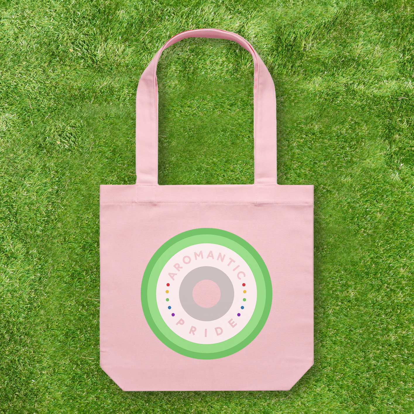 Large printed Cotton Canvas Tote Bag - Pink - Gay SkateLarge printed Cotton Canvas Tote Bag - Pinkskate accessoriesGay SkateGay Skate