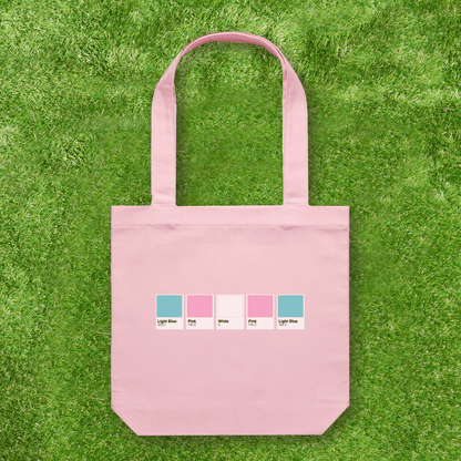Large printed Cotton Canvas Tote Bag - Pink - Gay SkateLarge printed Cotton Canvas Tote Bag - Pinkskate accessoriesGay SkateGay Skate
