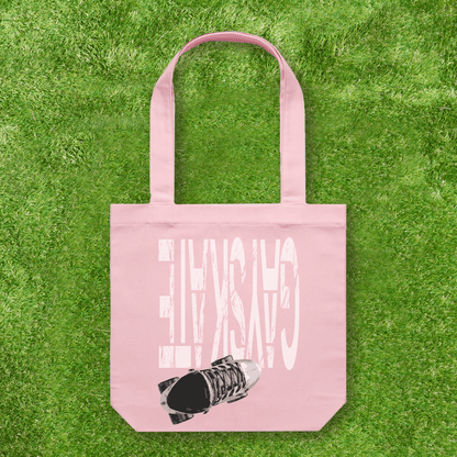 Large printed Cotton Canvas Tote Bag - Pink - Gay SkateLarge printed Cotton Canvas Tote Bag - Pinkskate accessoriesGay SkateGay Skate