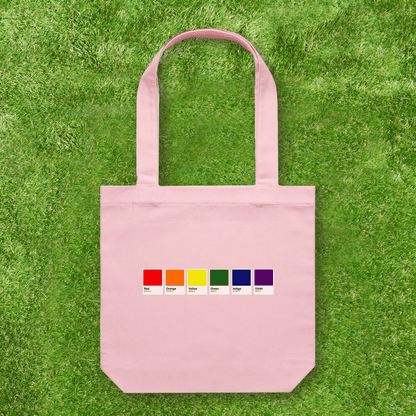 Large printed Cotton Canvas Tote Bag - Pink - Gay SkateLarge printed Cotton Canvas Tote Bag - Pinkskate accessoriesGay SkateGay Skate