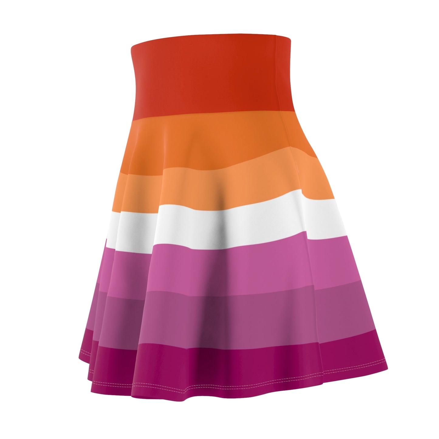 Lesbian pride flag Skater Skirt - Gay SkateLesbian pride flag Skater SkirtAll Over PrintsPrintifyGay Skate29727388030517762136