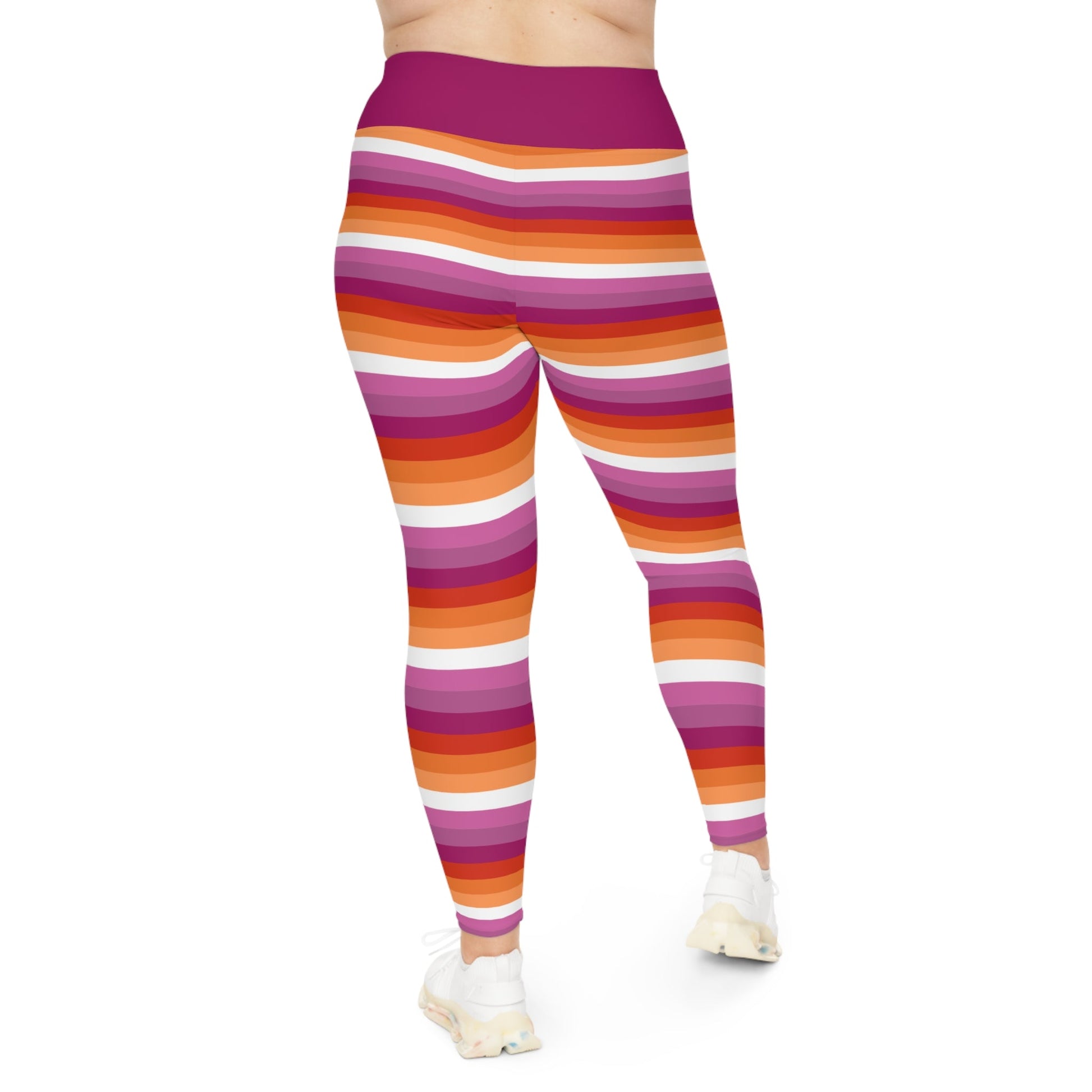 Lesbian Pride Plus Size Leggings 2XL 6XL – Gay Skate